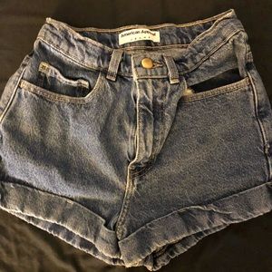 American Apparel High Waisted Shorts